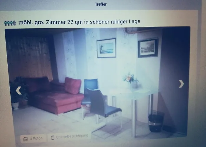 Quarto em Acomodações Particulares Frankfurter Ruft *